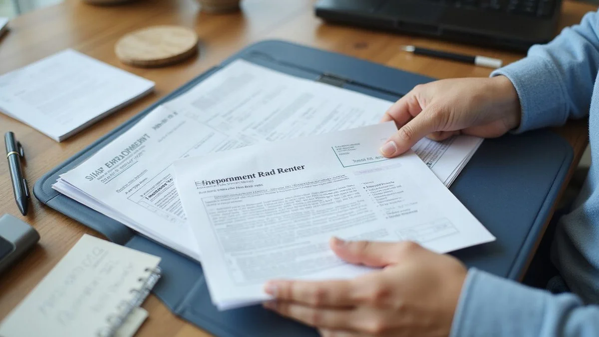 Graphic of an alternative-verification document packet