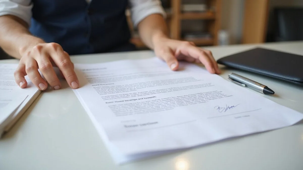Step graphic of the broken-lease approval process