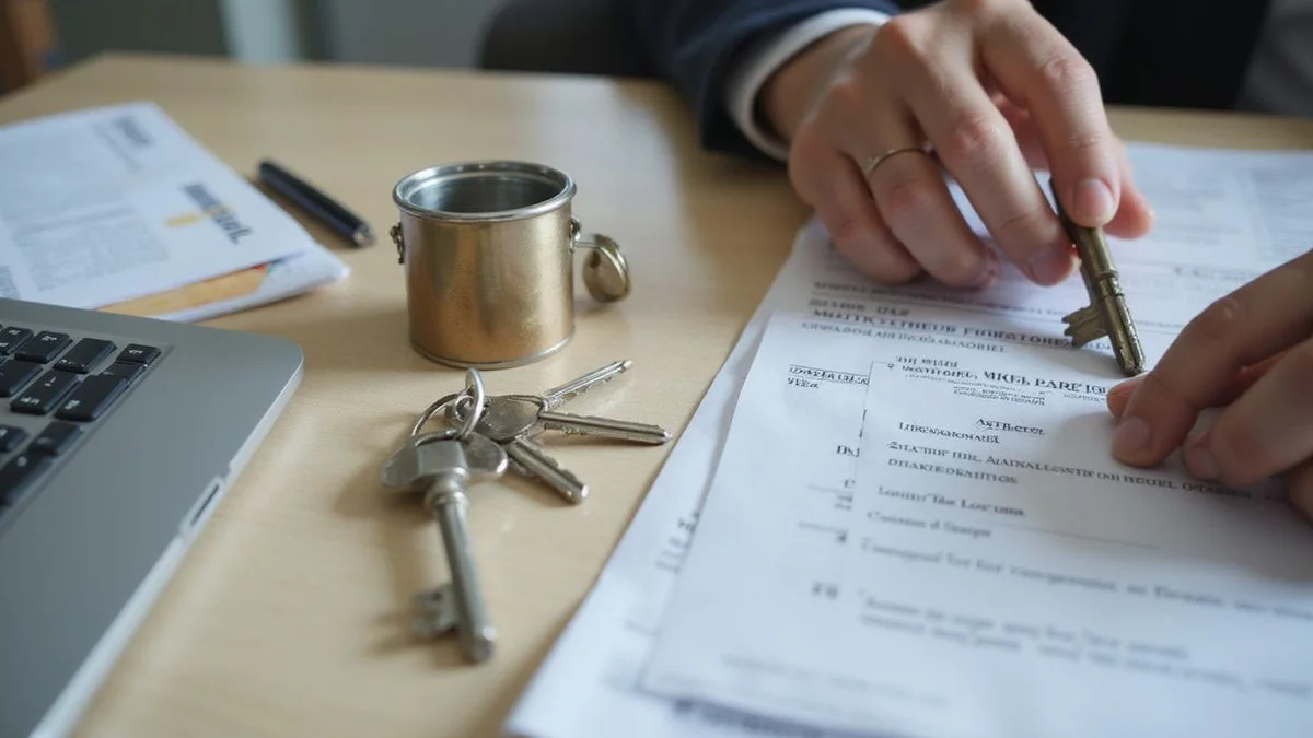 Timeline graphic of transitioning from homeownership to renting